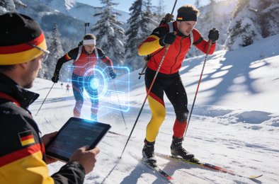 нейросеть, биатлон, лыжники, Германия, технологии