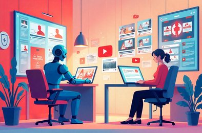 YouTube и ИИ-контент, монетизация видео, правила YouTube 2024, генеративный ИИ на YouTube, блокировка неаутентичного контента