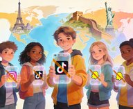 соцсети, подростки, запреты, регулирование, депрессия