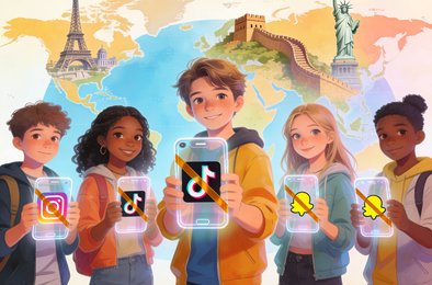 соцсети, подростки, запреты, регулирование, депрессия