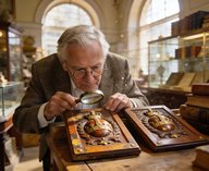 антиквар, реликвии, Наполеон, кража, аббатство