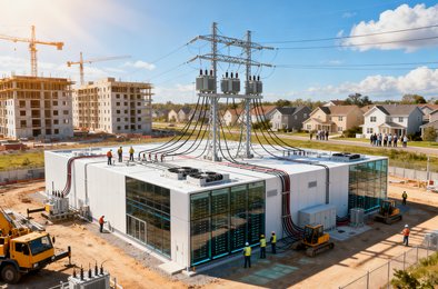 строительство, жильё, датацентр, электроэнергия, инфраструктура