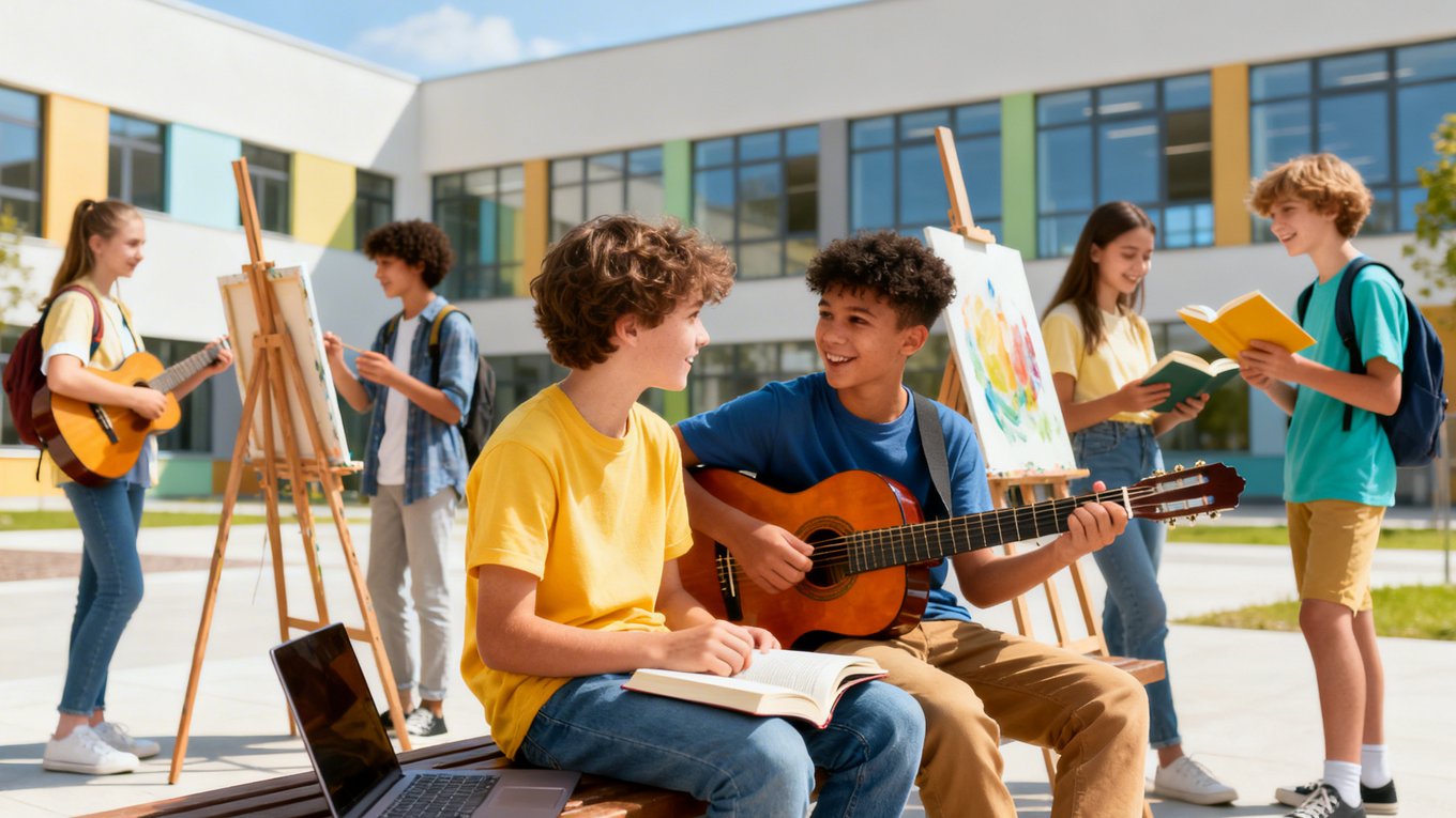 подростки, технологии, школа, смартфоны, образование