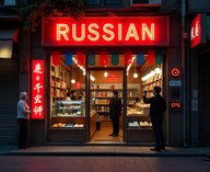В Китае массово продают подделки под российские товары