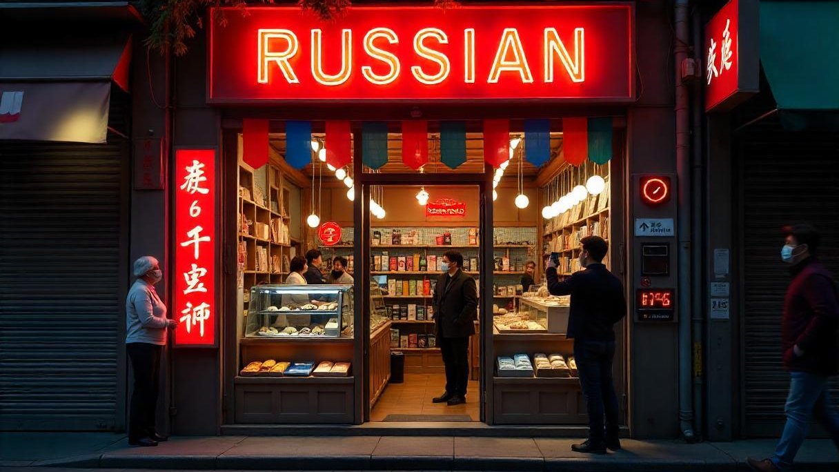 В Китае массово продают подделки под российские товары