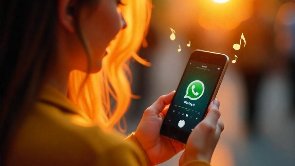 WhatsApp* добавляет музыку в статусы