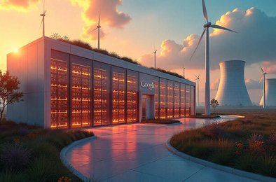Google, энергопотребление, дата-центры, возобновляемая энергия, устойчивое развитие