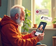 мошенничество в TikTok, фейковые пожертвования, обман с пожилыми, TikTok манипуляции, защита пожилых в интернете