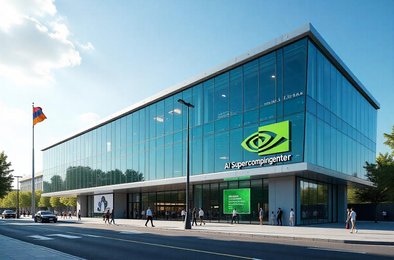 ИИ в Армении, центр искусственного интеллекта, NVIDIA Армения, суперкомпьютер Blackwell, технологии на Кавказе.