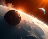астероид 2024 YR4, столкновение с Луной, угроза из космоса, метеорный дождь, NASA предупреждение