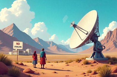 Боливия и Starlink, запрет Starlink в Боливии, спутниковый интернет Боливия, интернет в Южной Америке, цифровой суверенитет Боливии