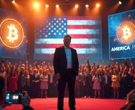 Илон Маск и биткоин, криптовалюта в политике, партия America Party, пожертвования в BTC, поддержка блокчейна