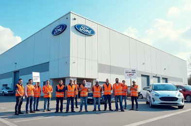 забастовка Ford, завод в Кельне, увольнение сотрудников, профсоюз IG Metall, электромобили Ford