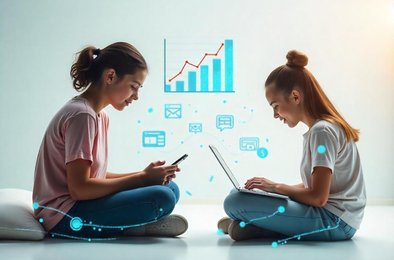 Поколение Z, продажа данных, цифровая жизнь, монетизация онлайн, защита личных данных