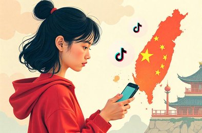 TikTok Тайвань, влияние соцсетей, прокитайские взгляды, политика Тайваня, информационная безопасность