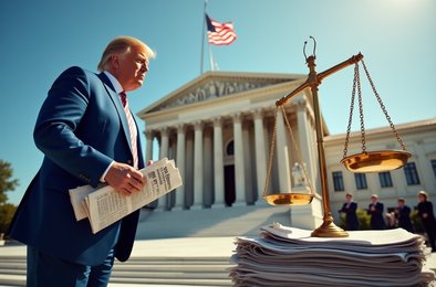 Трамп, иск, СМИ, клевета, журналистика