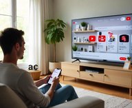 YouTube интерактивная реклама, витрина для покупок, реклама на ТВ, шопинг через телевизор, стриминговая платформа