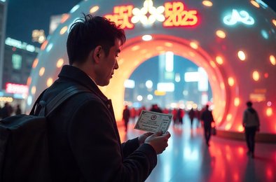 Экспо 2025, Японская выставка, билет 1940 года, Осакa, исторический билет