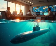 подлодка, беспилотник, военные, технология, дистанционное