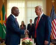 ЮАР и США отношения, Рамафоса и Трамп встреча, дипломатический диалог ЮАР США, международная политика 2025, перезагрузка отношений между странами