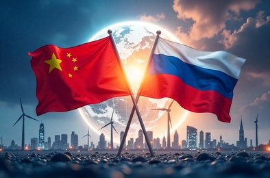 Китай и Россия, стратегическое партнерство, международный порядок, товарооборот, сотрудничество