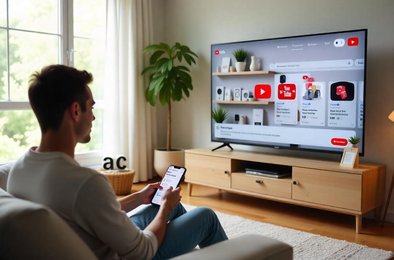 YouTube интерактивная реклама, витрина для покупок, реклама на ТВ, шопинг через телевизор, стриминговая платформа