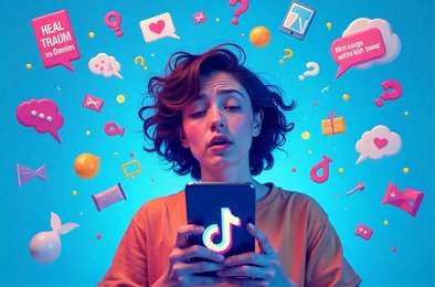 дезинформация о психическом здоровье, TikTok и психология, вредные советы в TikTok, ментальное здоровье в соцсетях, ложные рекомендации по терапии