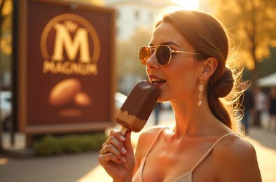 мороженое Magnum, маркетинг удовольствия, глобальный бренд, сенсорный опыт, социальные инициативы