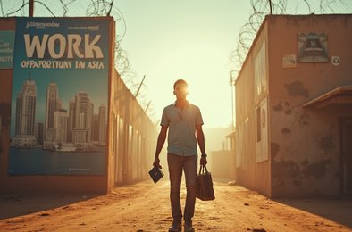 работорговля, киберпреступность, мошенничество, трафикинг, вербовка