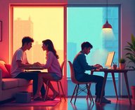 удаленная работа, поколение Z, сексуальная жизнь, влияние удалёнки, интимность на работе