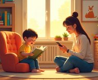 родители поколения Z, чтение детям, экранное время, развитие ребёнка, когнитивное развитие