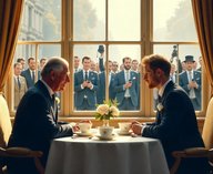 коммуникационный кризис в королевской семье, стратегия молчания, принц Гарри интервью, король Чарльз СМИ, британская монархия скандал