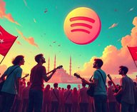 Spotify в Турции, критика Spotify, турецкие музыканты, музыкальная индустрия Турции, отсутствие представительства Spotify