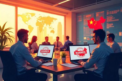 Чехия запрет DeepSeek, кибербезопасность в госструктурах, ограничения ИИ в Европе, защита данных Чехия, китайский ИИ под запретом