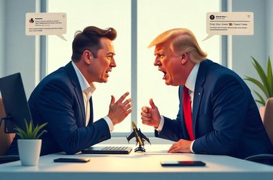 Илон Маск, Дональд Трамп, SpaceX Dragon, конфликт Маск и Трамп, остановка программы Dragon
