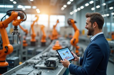 роботы, промышленность, автоматизация, производство, технологии