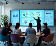 YouTube, медиакомпании, Nielsen Media Distributor Gauge, доля просмотров, телевизионное время