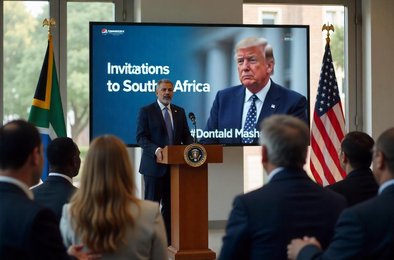 Трамп в ЮАР, геноцид белых в ЮАР, обвинения Трампа ЮАР, приглашение Трампа в Африку, саммит G20 ЮАР