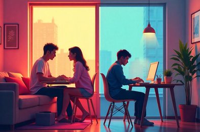 удаленная работа, поколение Z, сексуальная жизнь, влияние удалёнки, интимность на работе