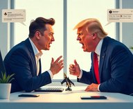 Илон Маск, Дональд Трамп, SpaceX Dragon, конфликт Маск и Трамп, остановка программы Dragon
