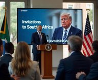Трамп в ЮАР, геноцид белых в ЮАР, обвинения Трампа ЮАР, приглашение Трампа в Африку, саммит G20 ЮАР