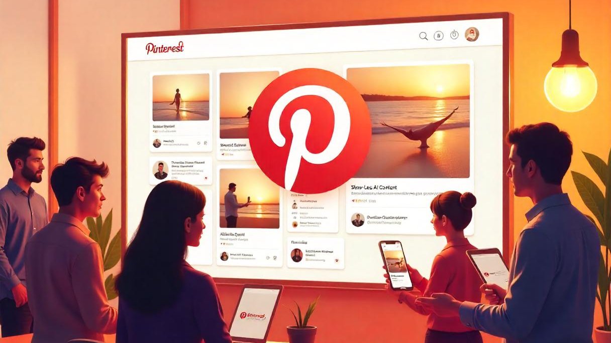 Pinterest, ИИ-контент, маркировка изображений, управление контентом, генеративный искусственный интеллект