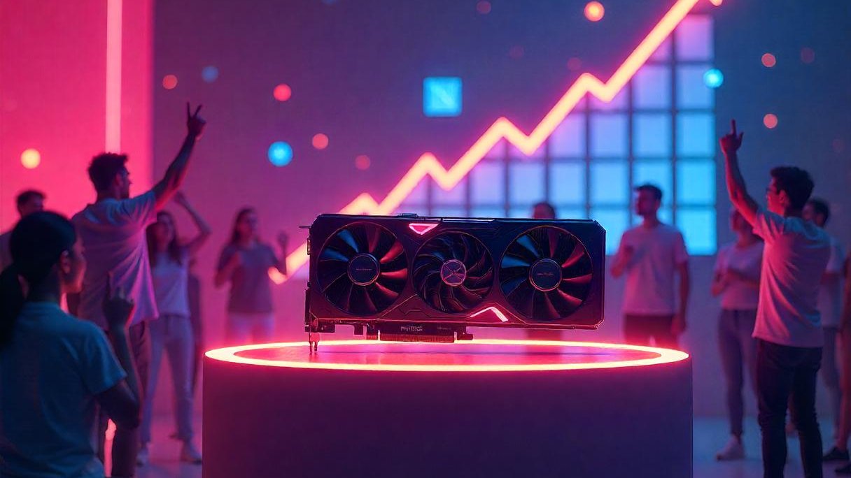 Nvidia, игровые видеокарты, рекорд выручки, технологии DLSS, дефицит видеокарт