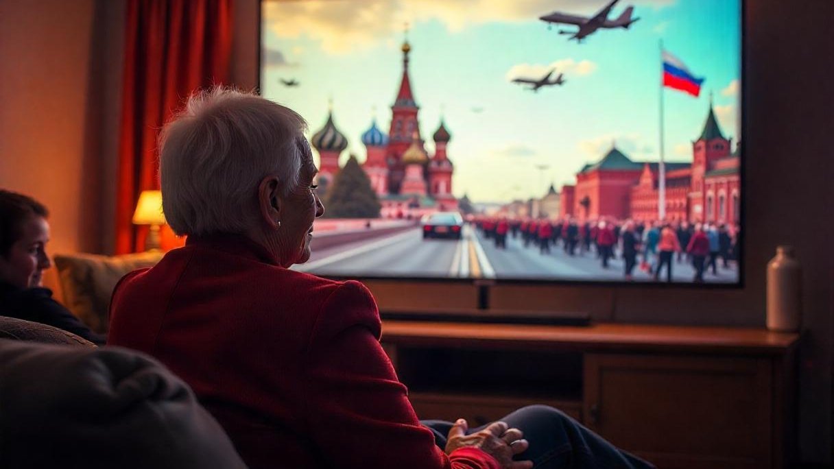 парад Победы 2025, трансляция парада 9 мая, интерес к Дню Победы, россияне смотрят парад, опрос ко Дню Победы