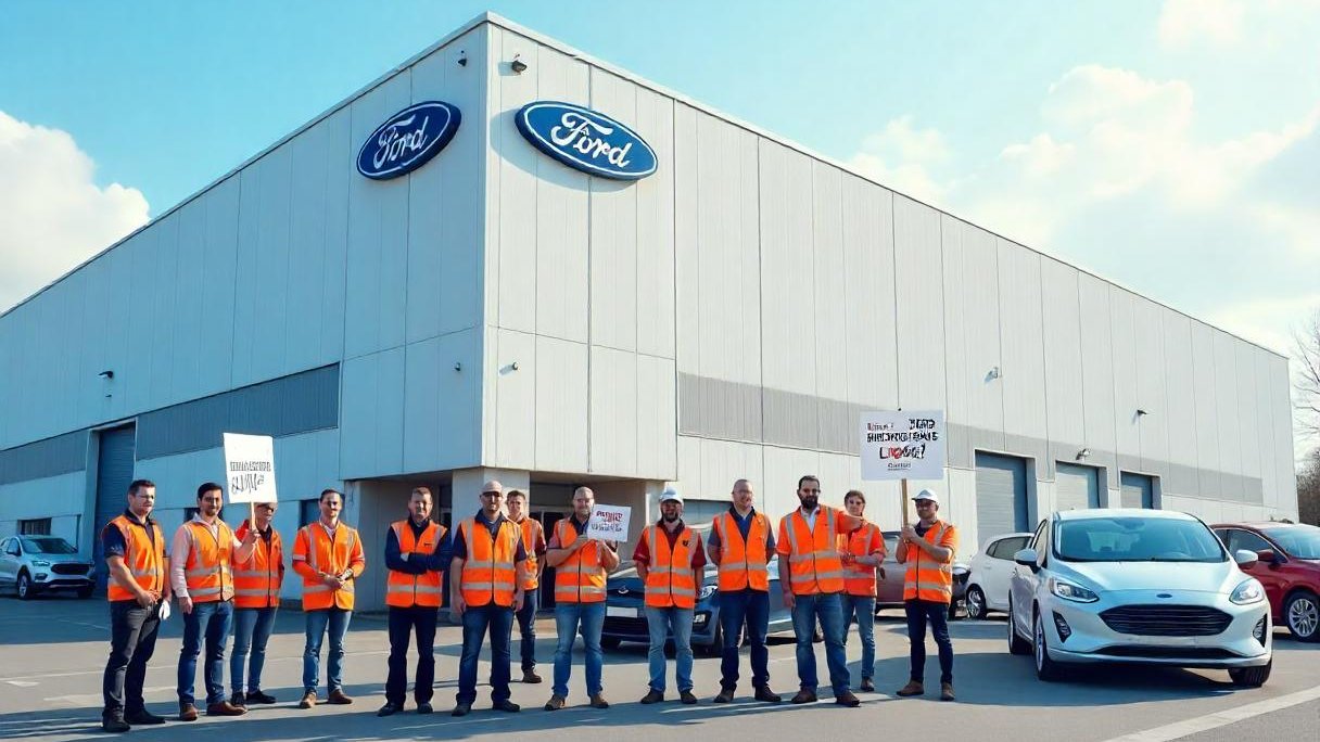 забастовка Ford, завод в Кельне, увольнение сотрудников, профсоюз IG Metall, электромобили Ford