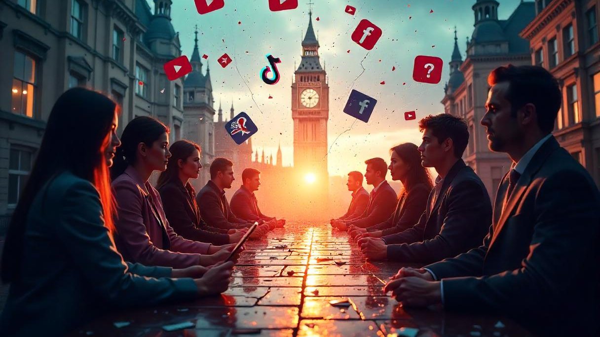 кризис доверия в Великобритании, дезинформация в СМИ, Тим Дэйви BBC, будущее британского общества, борьба с фейковыми новостями