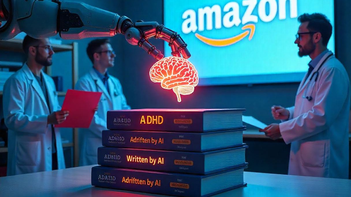 Amazon, ИИ-книги, СДВГ, искусственный интеллект в медицине, дезинформация в книгах
