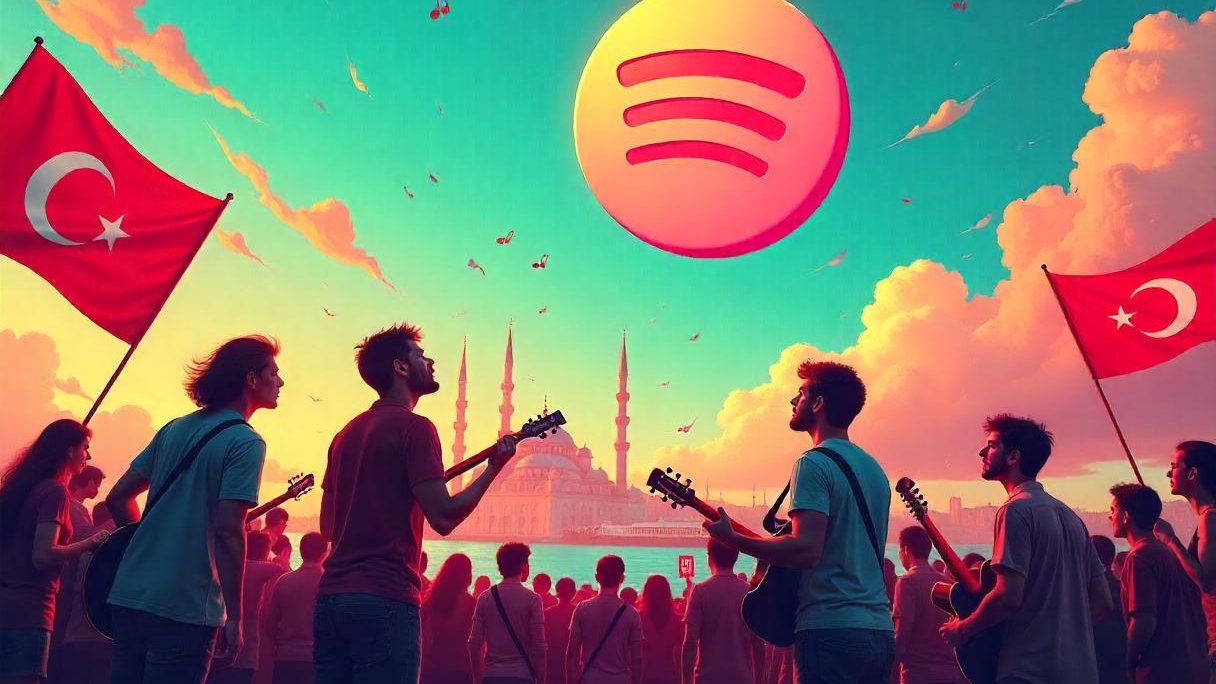 Spotify в Турции, критика Spotify, турецкие музыканты, музыкальная индустрия Турции, отсутствие представительства Spotify