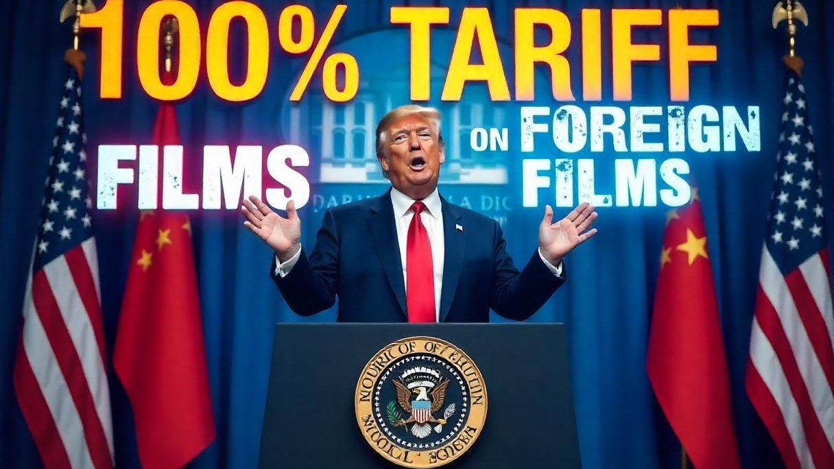 Трамп, пошлина на фильмы, запрет иностранных фильмов, киноиндустрия США, торговая политика США