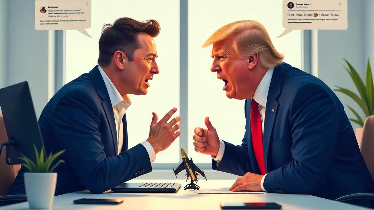 Илон Маск, Дональд Трамп, SpaceX Dragon, конфликт Маск и Трамп, остановка программы Dragon